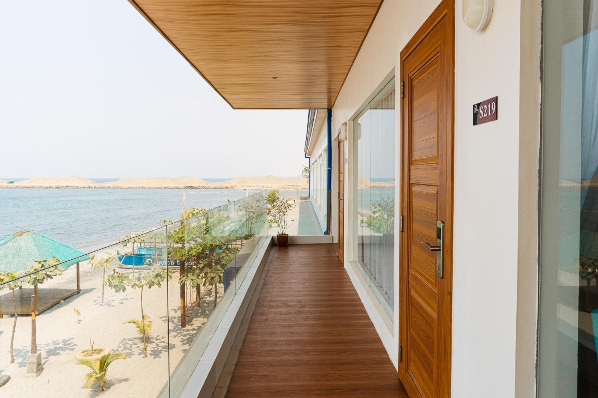 Q Beach Resort Cabangan Bagian luar foto